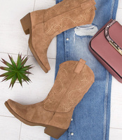 Kowbojki damskie Marquiiz G-7677 Khaki