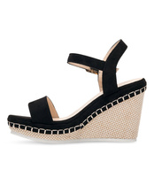 Sandałki damskie Ideal Shoes U-6292 Czarne