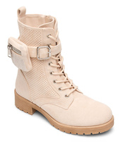 Botki damskie N/M HQ252 Beżowe