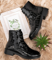 Botki damskie Skotnicki B-3/165 Czarne