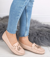 Mokasyny damskie Danic L7183 Beżowe