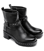 Botki damskie Abloom X9110 Czarne