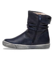 Botki dziewczęce American Club G-AB16183 Granatowe