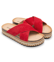 Klapki damskie Bello Star S01 Czerwone