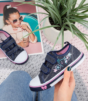 Trampki dziecięce Lano FG06 Granatowe 