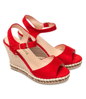 Sandałki damskie Laura Mode LM-8006 Czerwone