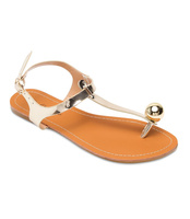 Sandałki damskie Abloom WL271 Złote