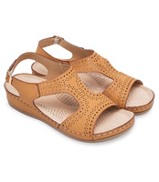 Sandały damskie Sabatina H25133 Brązowe