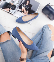 Balerinki damskie Sixth Sens RC-65 Niebieskie