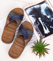 Klapki męskie Inblu GG-09 Granatowe