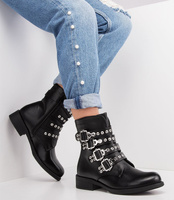 Botki damskie Sixth Sens JW9 Czarne