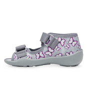 Sandałki dziecięce Befado 242P090 Szare