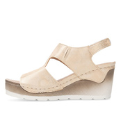 Sandałki damskie Skotnicki SA-3-0555 Złote