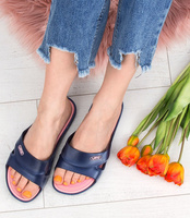 Klapki damskie basenowe Lano KL-3-2246-9 Granatowe