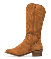 Kowbojki damskie Foreverfolie AB63 Brązowe