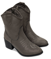 Wegańskie Kowbojki damskie Super Mode 5689 SU Oliwkowe