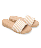 Klapki damskie Queen Vivi 809 Białe