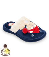 Kapcie damskie Natural Style NS-235 Granatowe