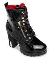 Botki damskie Super Mode 2477 Czarne