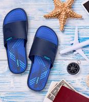 Klapki męskie basenowe Lano KL-4-6143-6 Granatowe