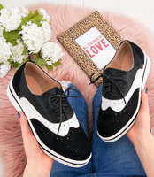 Półbuty damskie Sixth Sens 918-16 Czarne