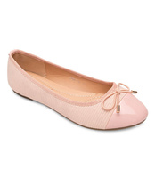 Balerinki damskie Abloom 9988-113 Różowe