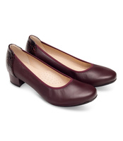 Czółenka Pesco 2104 Bordowe