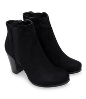 Botki damskie Laura Mode Y-027 Czarne