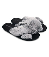 Kapcie damskie Inblu 68-6D Szare