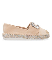 Espadryle damskie Bestelle Y931-9 Beżowe