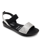 Sandałki damskie Super Mode 7275 Srebrne