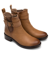 Botki damskie Skotnicki B-3-1355 Brązowe