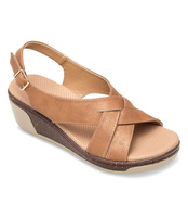 Sandałki damskie Skotnicki S-3-6030 Brązowe