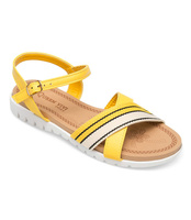 Sandałki damskie Queen Vivi 218-235 Żółte