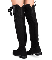 Kozaki damskie Foreverfolie H308 Czarne