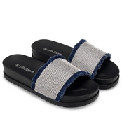 Klapki damskie Abloom SY648 Granatowe