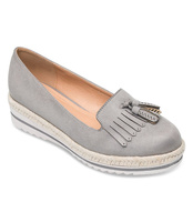 Mokasyny damskie Danic L7210 Szare