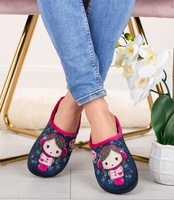 Kapcie damskie Inblu EC-82 Granatowe