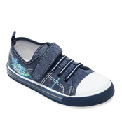 Trampki dziecięce Underline 26B1558 Jeansowe