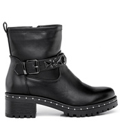 Botki damskie Abloom X9111 Czarne