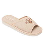 Kapcie damskie Natural Style NS-015 Beżowe