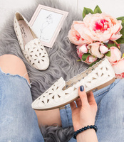 Balerinki damskie Skotnicki P-3-0568 Beżowe