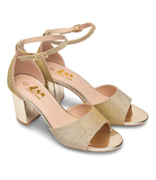 Sandałki damskie Laura Mode QL-211 Złote