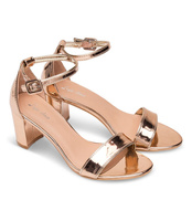 Sandałki damskie Style Shoes 6906 Szampańskie