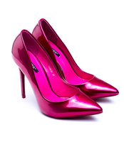 Czółenka damskie Vices 5040 Fuksja Szpilki