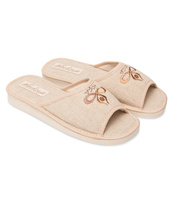Kapcie damskie Natural Style NS-015 Beżowe