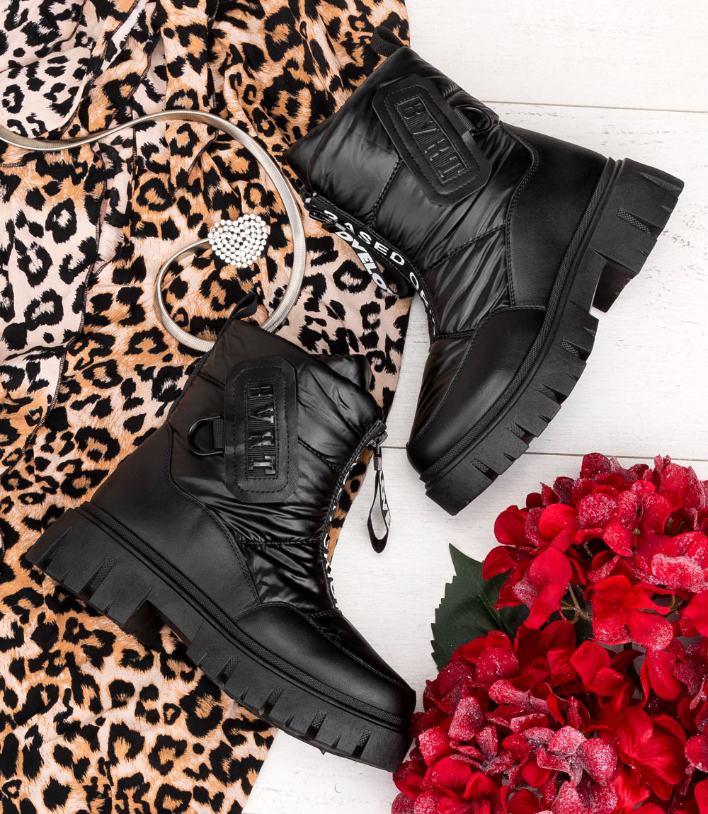 Śniegowce damskie Prety 5707-1 Czarne