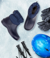 Śniegowce damskie Realpaks D-337 Granatowe