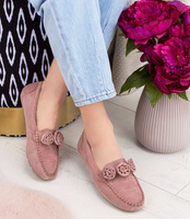 Mokasyny damskie Skotnicki P-3-0582 Różowe