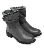 Botki damskie Foreverfolie F2805 Szare